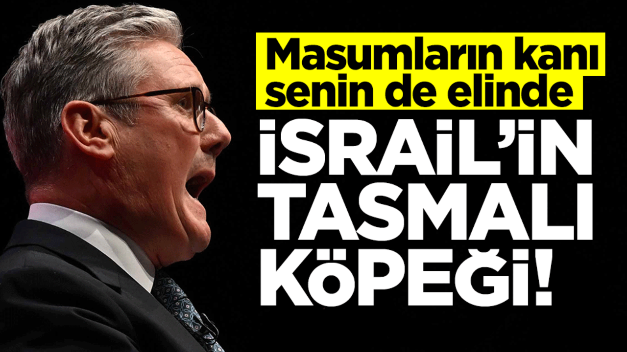 İsrail'in tasmalı köpeği! Masum çocukların kanı senin de elinde