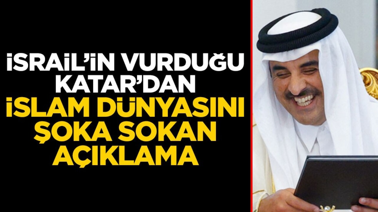 İsrail’in vurduğu Katar’dan ağızları açık bırakan açıklama! Bu bir şaka olmalı
