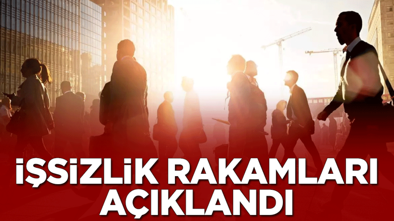 İşsizlik rakamları açıklandı