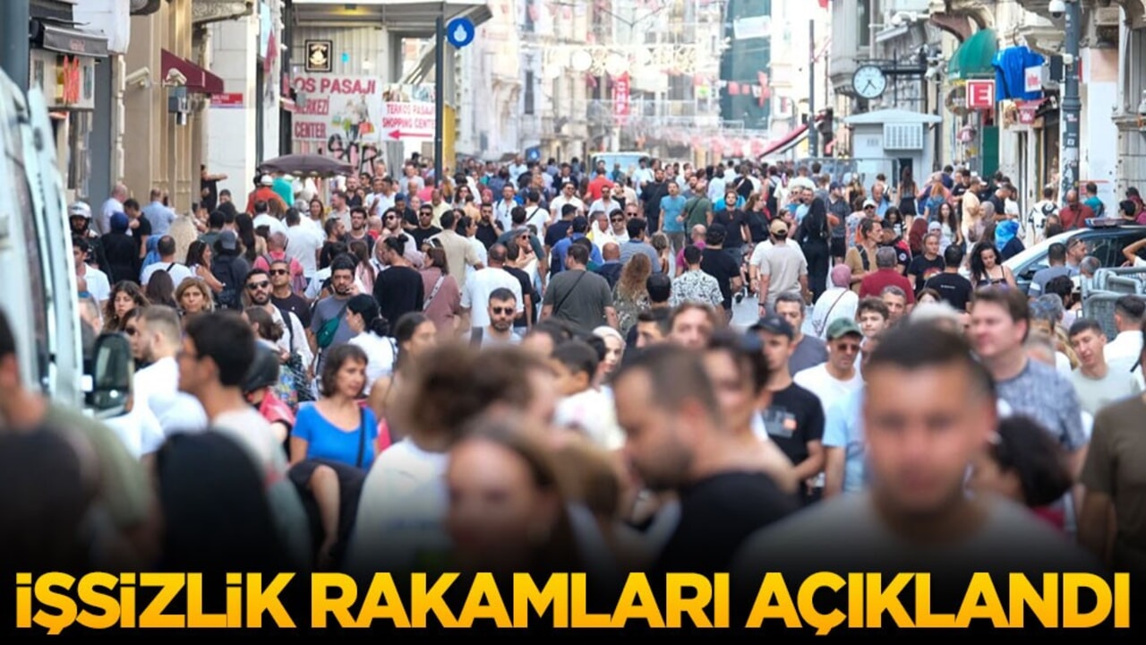 İşsizlik rakamları açıklandı