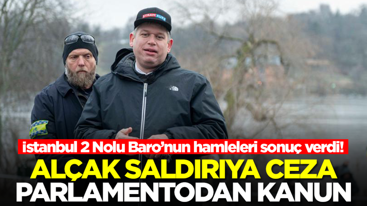 İstanbul 2 Nolu Baro’nun hamleleri sonuç verdi! Alçak saldırıya ceza parlamentodan kanun