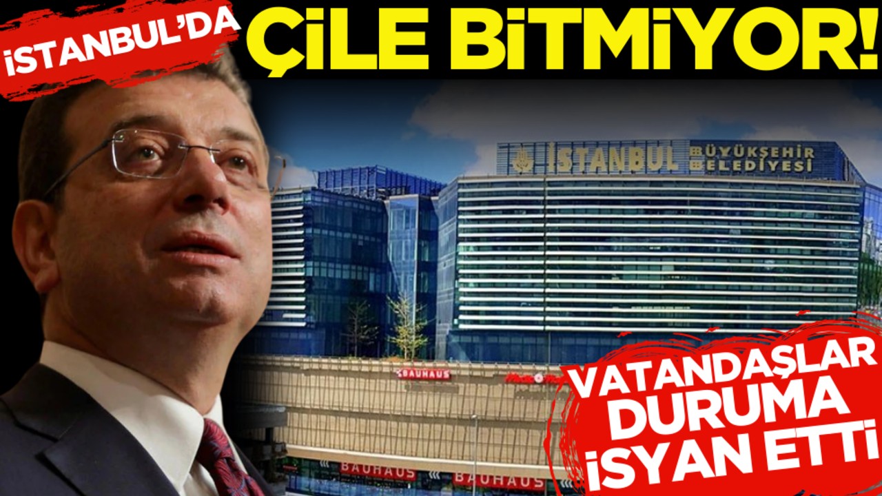 İstanbul’da çile bitmiyor! Vatandaşlar duruma isyan etti