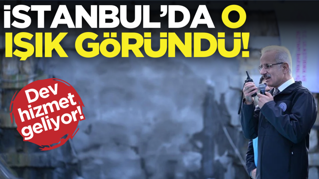 İstanbul’da o ışık göründü! Dev hizmet: 3,1 milyon kişi raylı sistem hattına kavuşacak