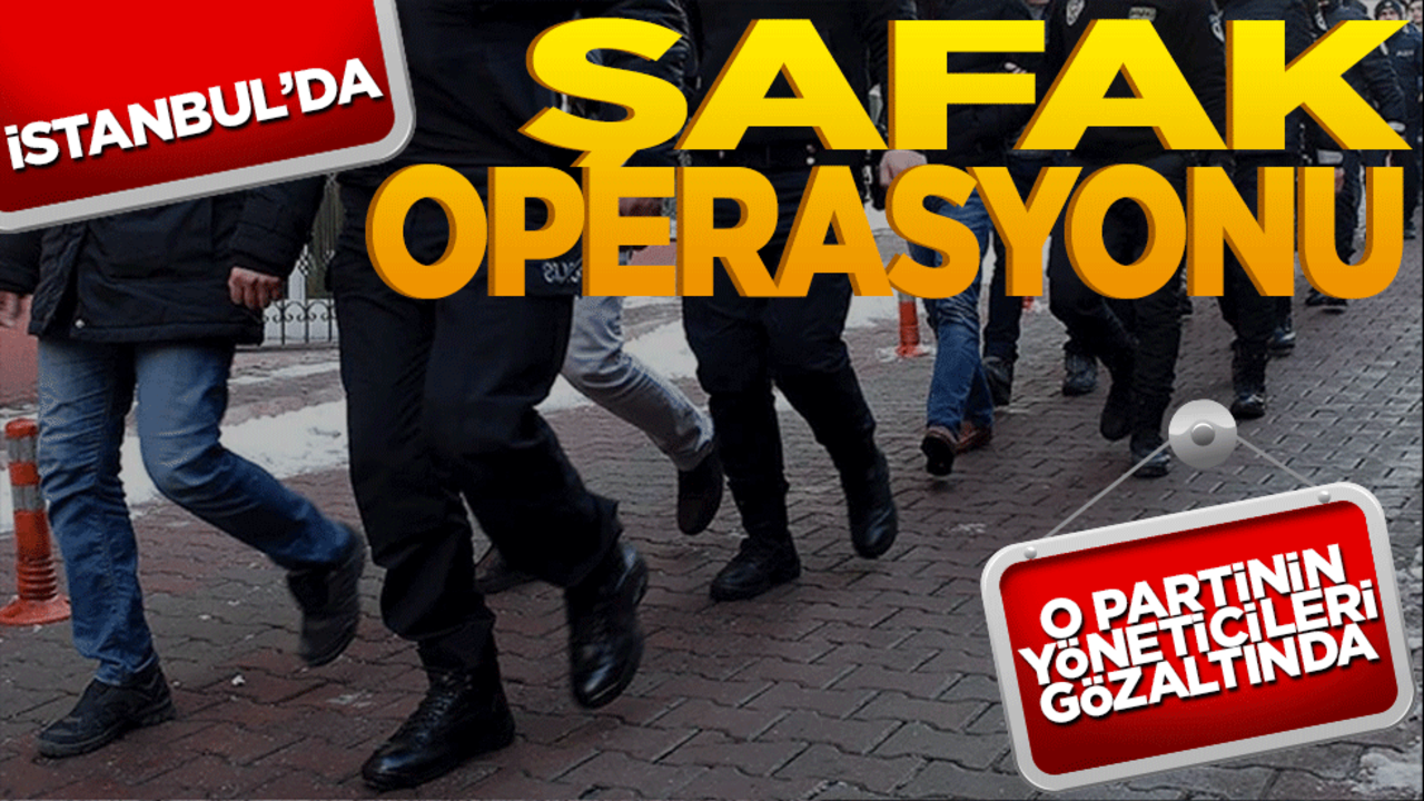 İstanbul'da şafak baskını! Emek Partisi yöneticileri ve gazeteci gözaltına Alındı!