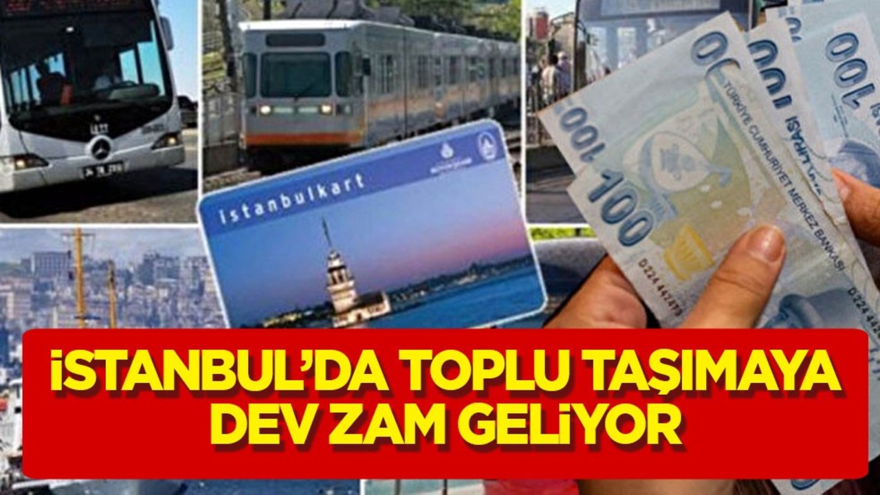 İstanbul’da toplu taşıma zammı! Yeni teklif: Otobüs, metrobüs, metro, tramvay, vapur, taksi ücretleri ne kadar?