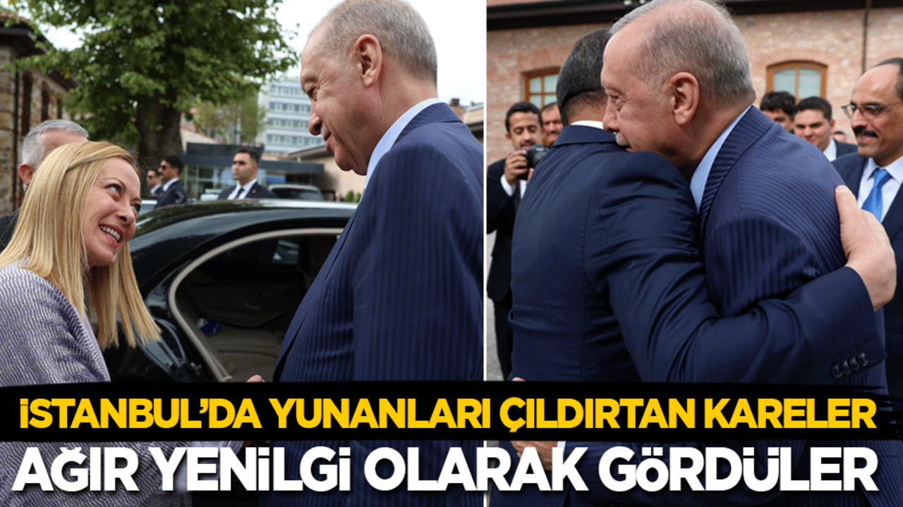 İstanbul’da Yunanları çatlatan kareler: Üçlü zirveyi ağır yenilgi olarak gördüler