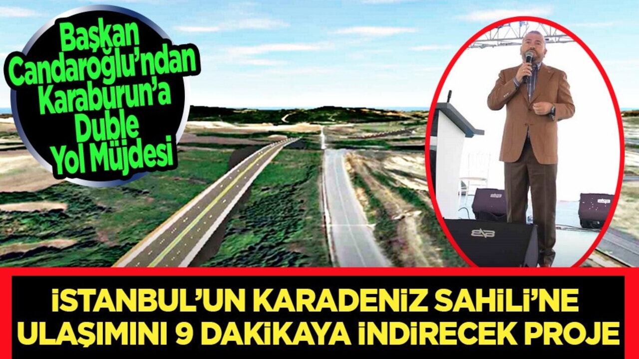 İstanbul’un Karadeniz Sahili‘ne ulaşımını 9 dakikaya indirecek proje! Yol müjdesi