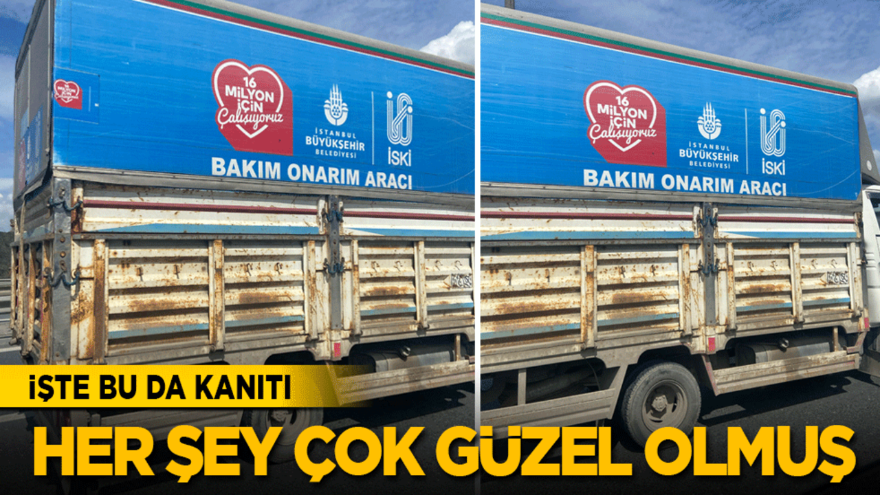 İşte bu da kanıtı: İstanbul’da ‘her şey çok güzel olmuş!’