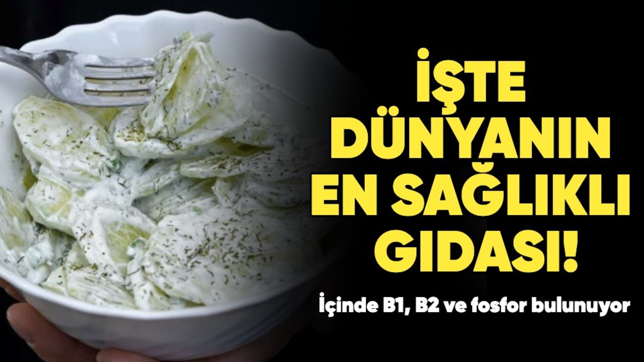 İşte dünyanın en sağlıklı gıdası: İçinde B1, B2 ve fosfor bulunuyor!