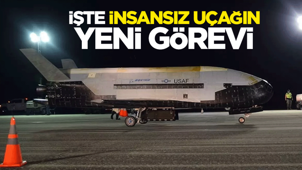 İşte insansız uçağın yeni görevi