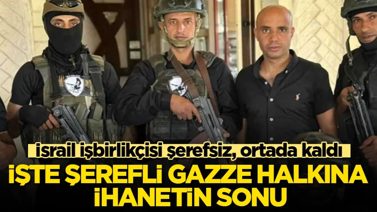 İşte şerefli Gazze halkına ihanetin sonu! İsrail işbirlikçisi, ortada kaldı