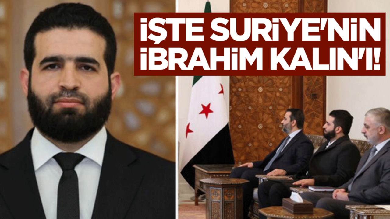 İşte Suriye'nin İbrahim Kalın'ı! Suriye'de istihbarat teşkilatı başkanı Enes Hattap oldu