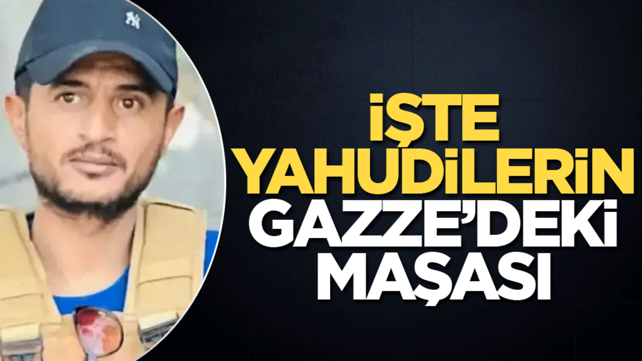 İşte Yahudilerin Gazze’deki maşası