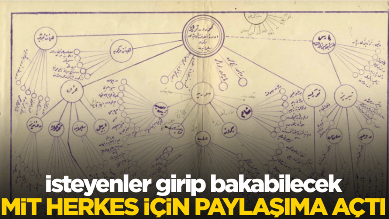 İsteyenler girip bakabilecek! MİT herkes için paylaşıma açtı