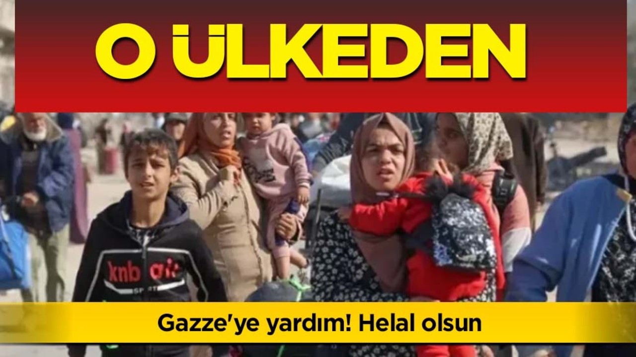 İtalya Gazze'ye yardım yaptı: Uçakla gönderildi! Direnişe desteği helal olsun dedirtti