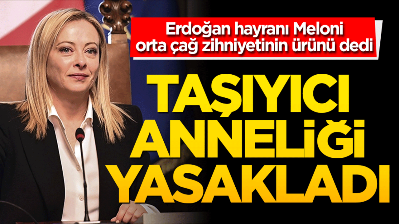 İtalya’da taşıyıcı annelik artık 'evrensel suç'! Ağır cezalar geliyor