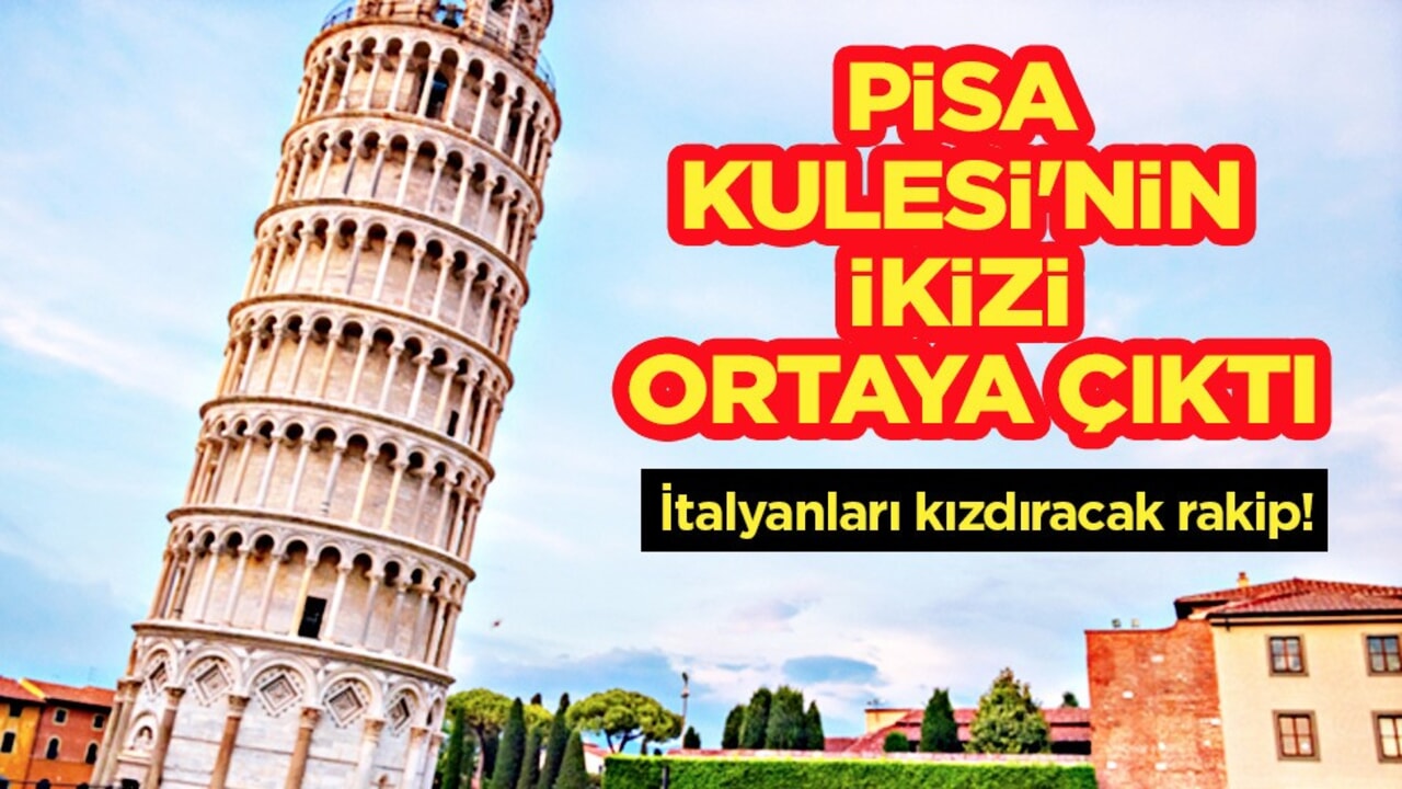 İtalyanlar küplere binecek! Gören herkes şaşkına uğradı: Pisa Kulesi'nin ikizi ortaya çıktı