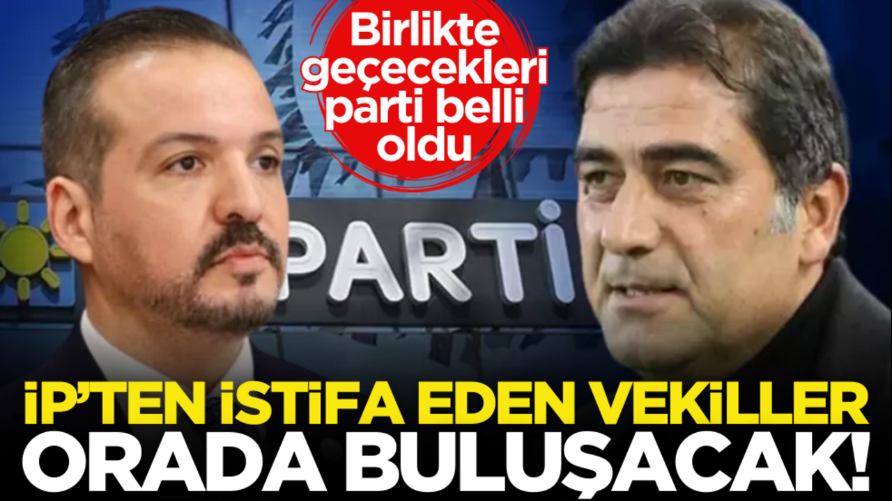 İYİ Parti’den istifa eden vekiller orada buluşacak! Birlikte geçecekleri parti belli oldu