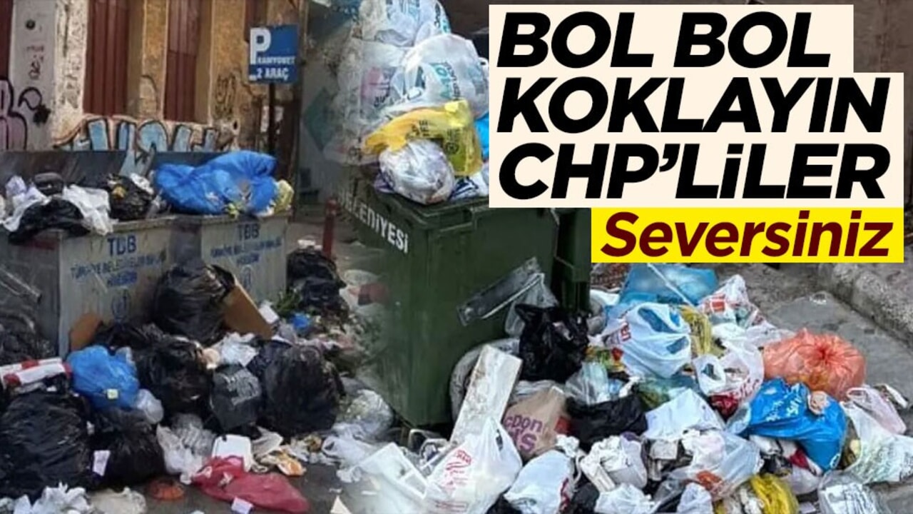 İzmir, Konak'ta mide bulandıran görüntüler