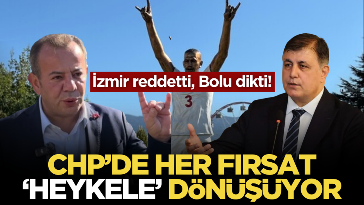İzmir reddetti, Bolu dikti! CHP’de her fırsat ‘heykele’ dönüşüyor