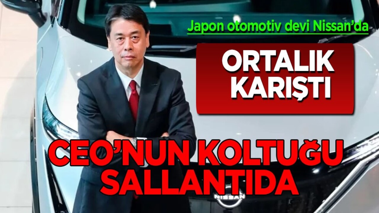 Japon otomotiv devi darbe aldı: Anlaşma bozuldu Nissan CEO’sunun koltuğu sallantıda!