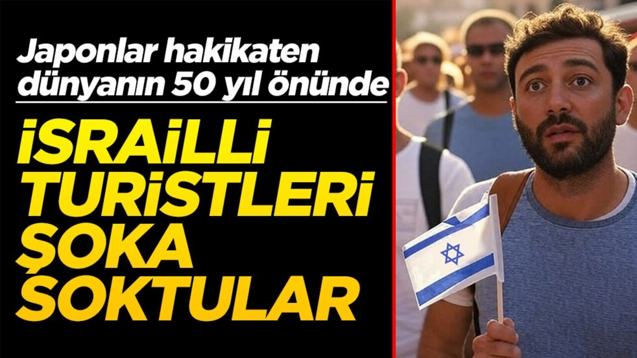 Japonlar hakikaten dünyanın 50 yıl önünde... İsrailli turistlerden istedikleri taahhüt ayakta alkışlanır