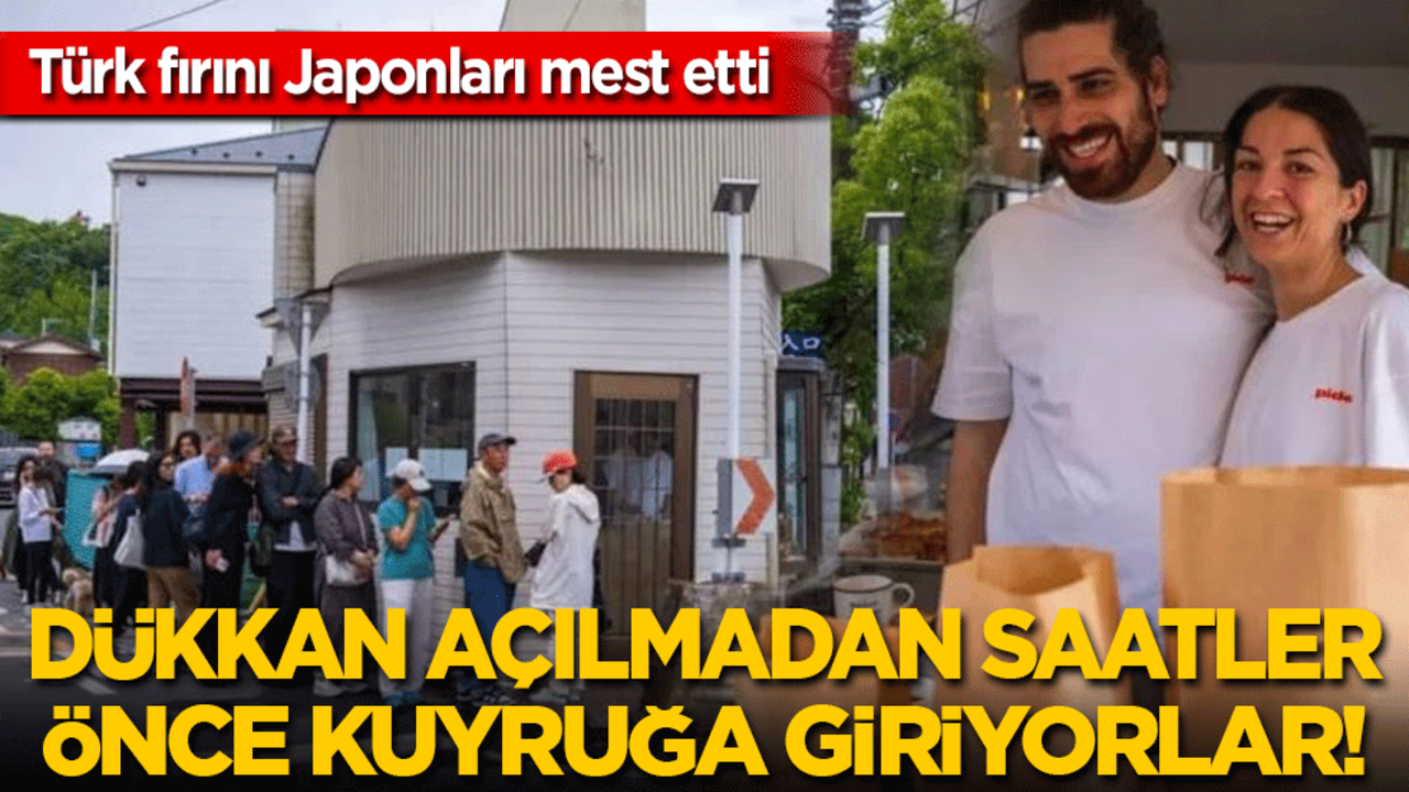 Japonlar bu Türk fırınını çok sevdi: Dükkan açılmadan saatler önce kuyruğa giriyorlar!