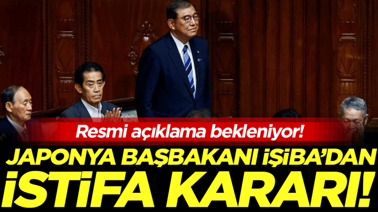 Japonya başbakanı İşiba'dan istifa kararı! Resmi açıklama bekleniyor!