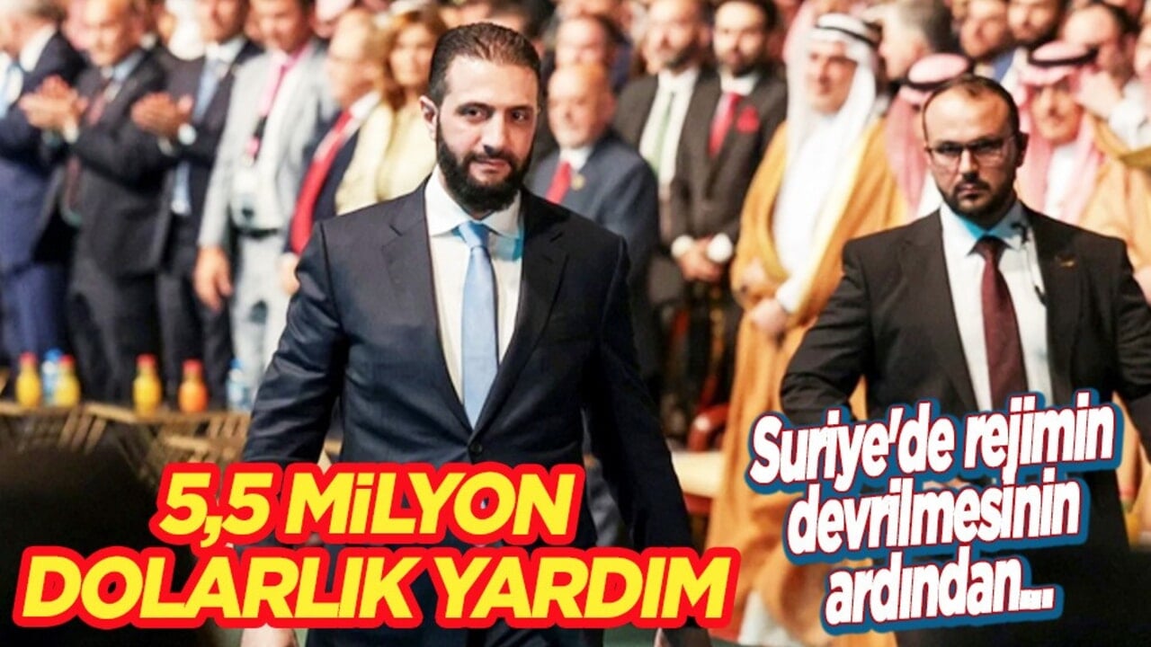 Japonya'dan Suriye'ye 5,5 milyon dolarlık yardım! Yeni gelişme, flaş açıklama