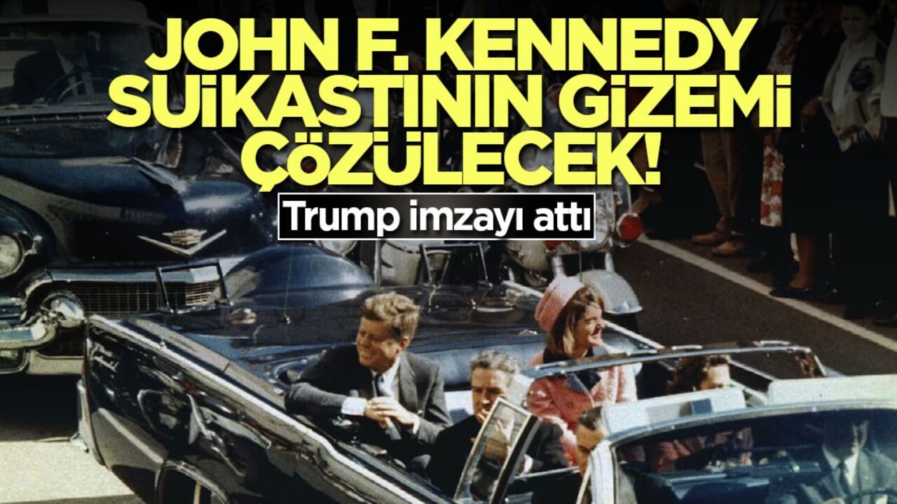 John F. Kennedy suikastının gizemi çözülecek! Trump imzayı attı