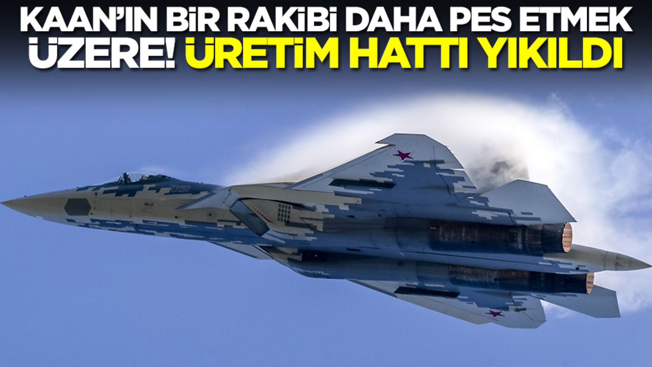 Kaan'ın bir rakibi daha pes etmek üzere! Üretim hattı yıkıldı