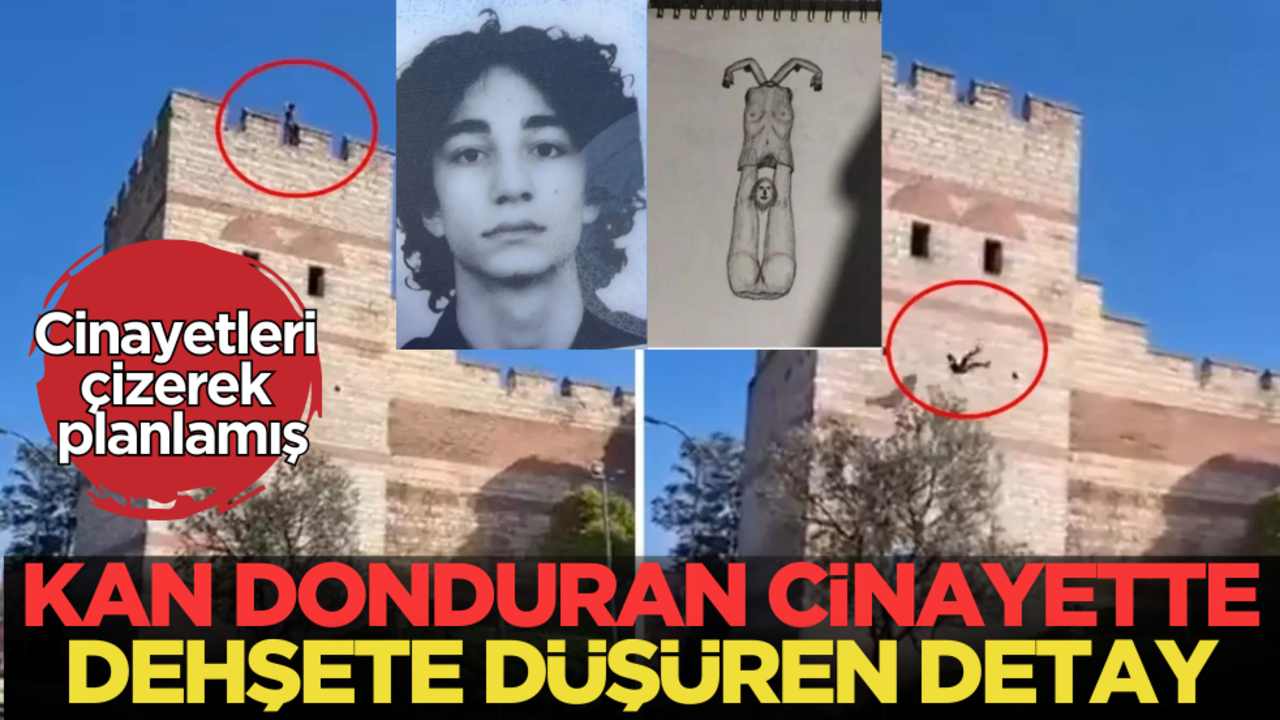 Kan donduran cinayette, dehşet veren detay! Cinayetleri çizerek planlamış