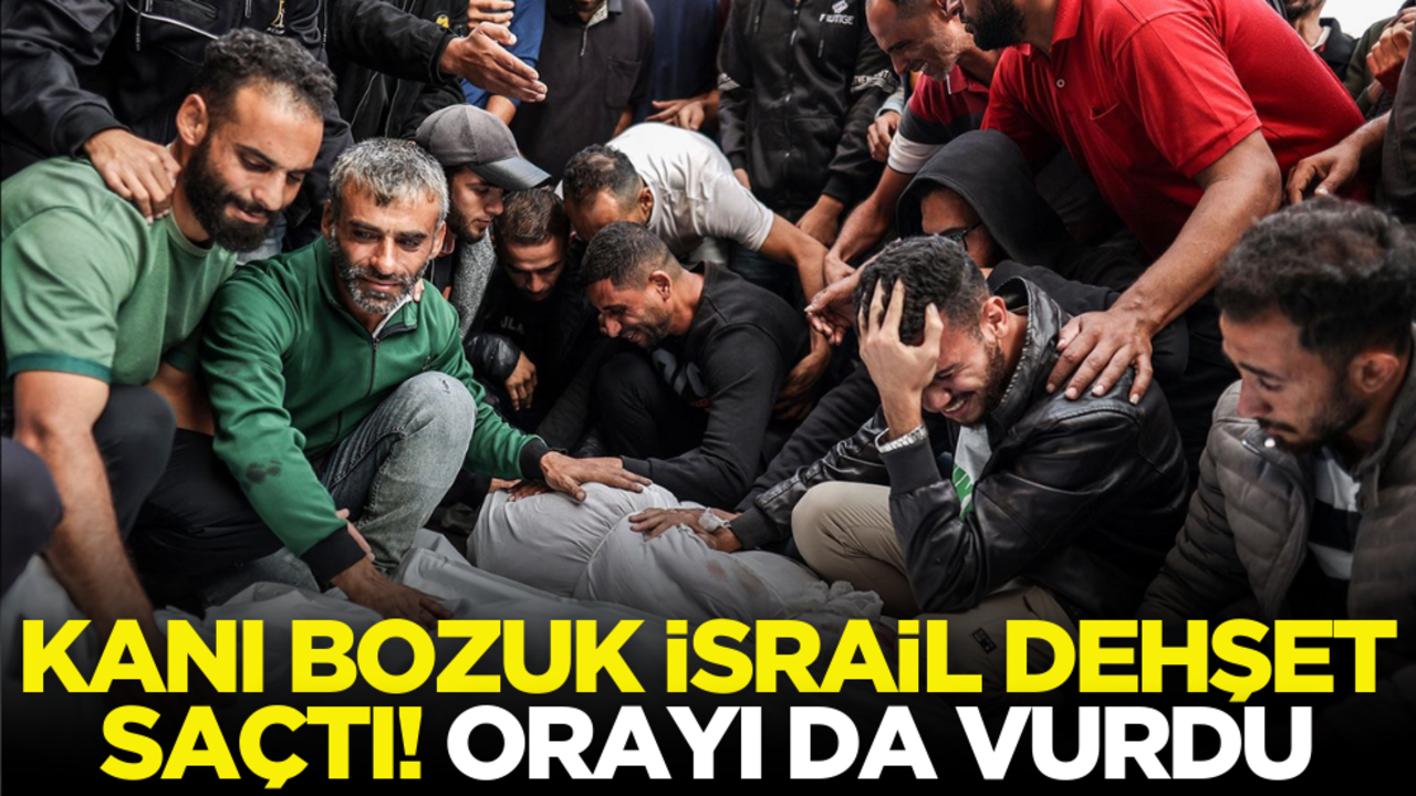 Kanı bozuk israil dehşet saçtı! Orayı da vurdu