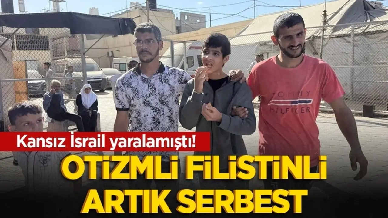 Kansız İsrail yaralamıştı! Otizmli Filistinliyi serbest bıraktı