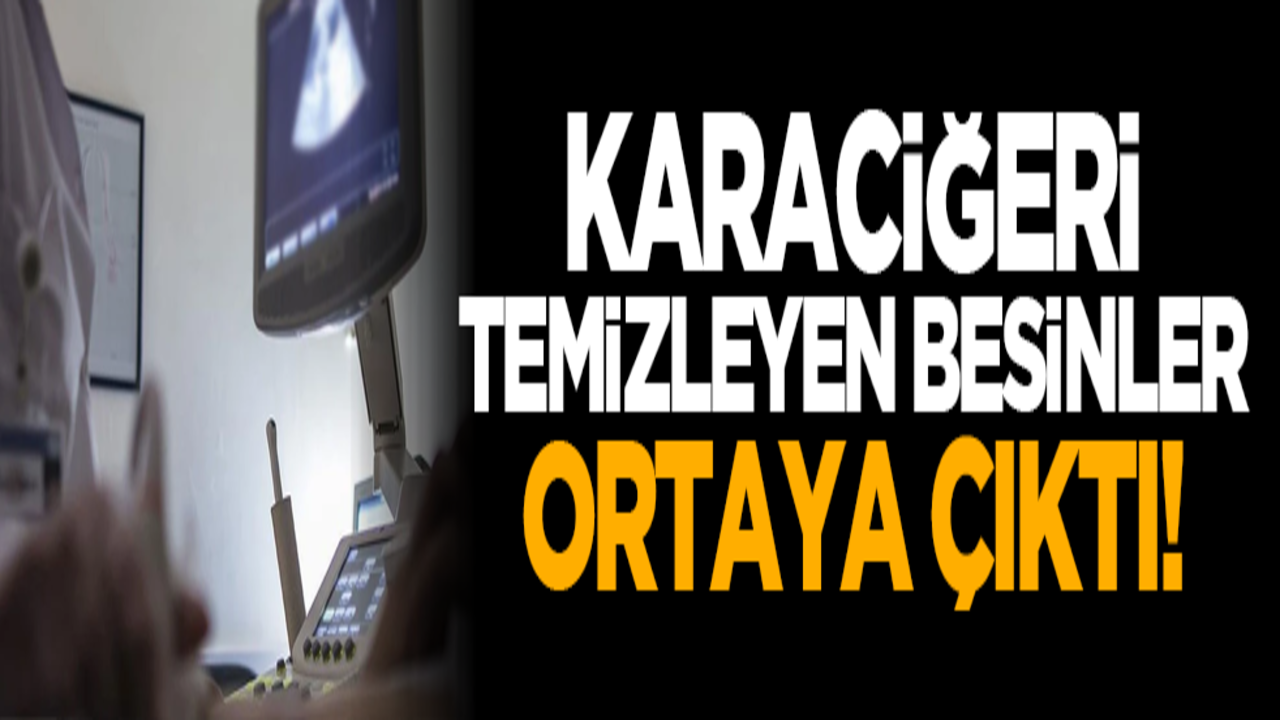 Karaciğeri temizleyen besinler ortaya çıktı!