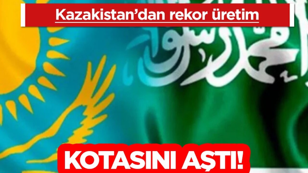 Kardeş ülke Kazakistan için çanlar çalıyor Dünyanın en büyük petrol üreticileri duyurdu