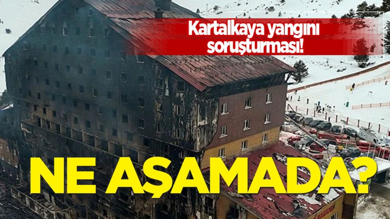 Kartalkaya yangını soruşturması! Son bilirkişi raporu: Adalet Bakanı Tunç'tan açıklama geldi
