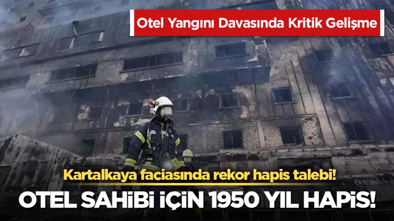Kartalkaya’daki otel yangını davasında savcı mütalaasını sundu