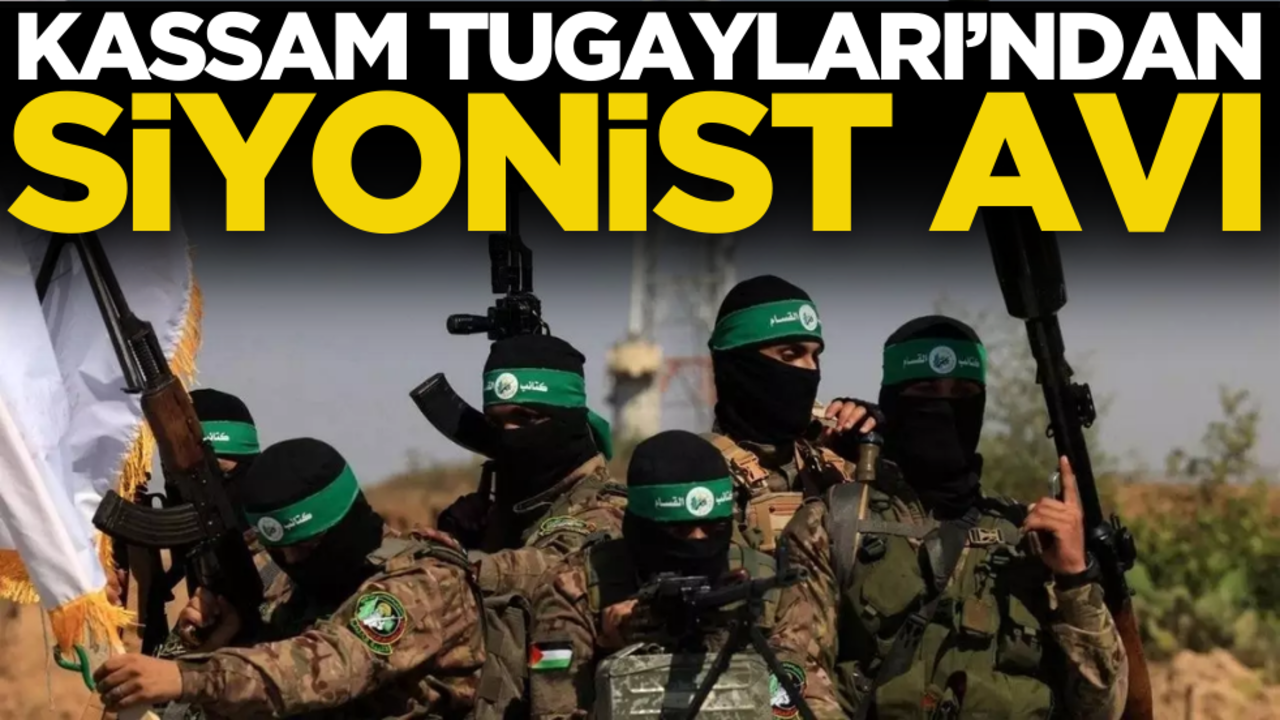 Kassam Tugayları, siyonistleri avladı!