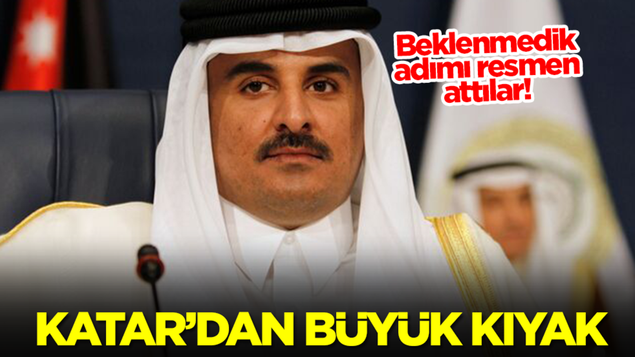 Katar'dan büyük kıyak! Beklenmedik hamleyi yaptılar