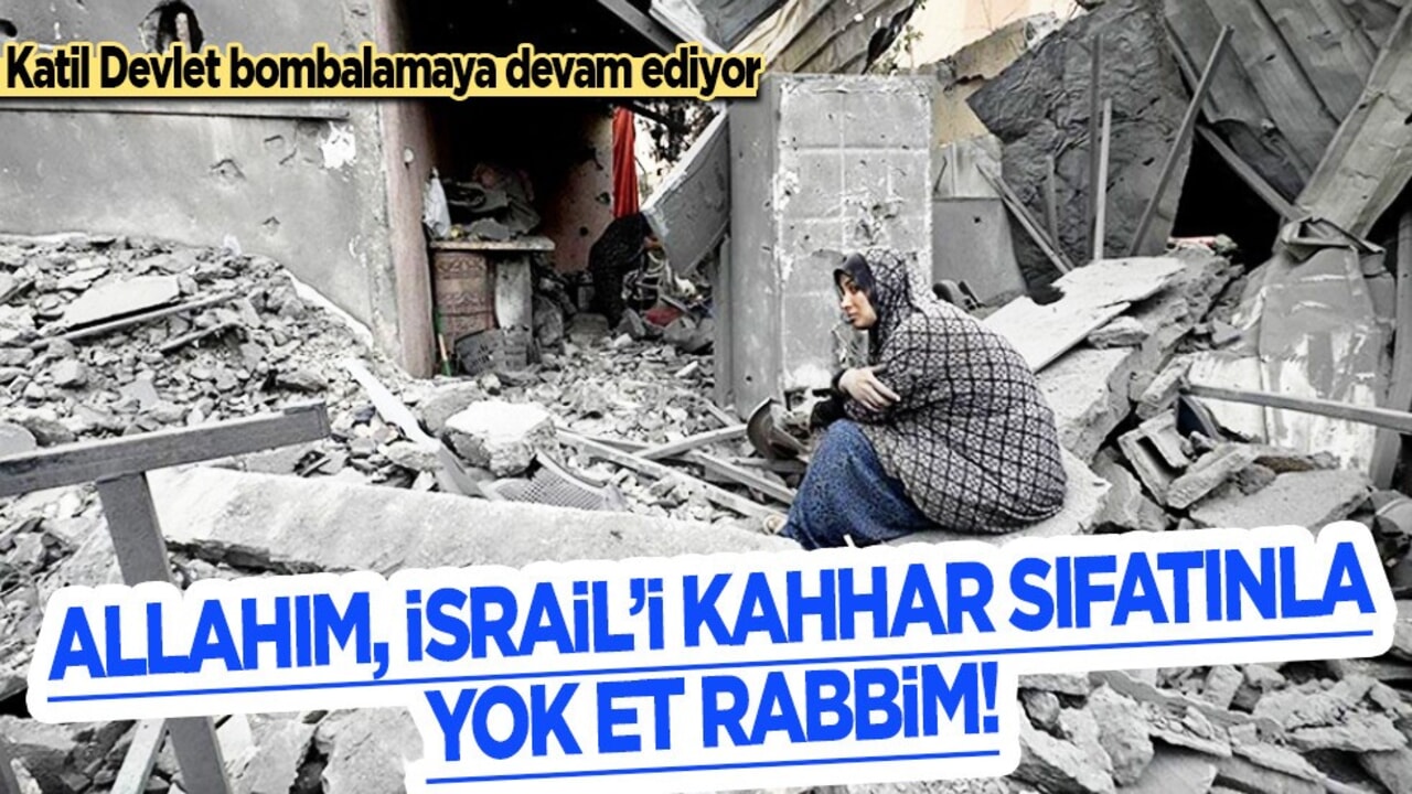 Gazze bayram günü de vuruldu! Orta Doğu'da bombardıman! Katil İsrail dehşeti yaşattı! 