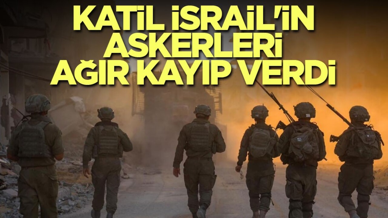 Katil İsrail Gazze'de ağır kayıp verdi