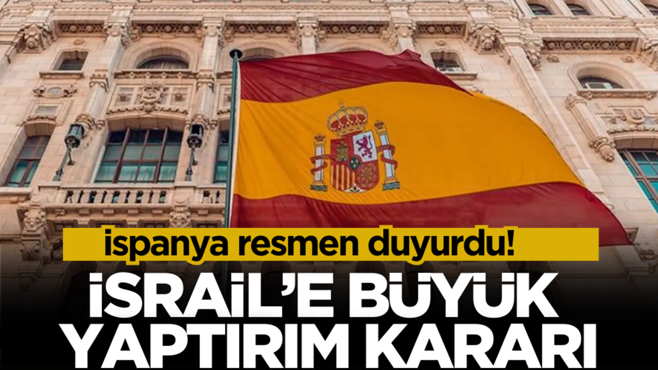 Katil İsrail’e büyük şok! İspanya milyonlarca euroluk anlaşmayı iptal etti
