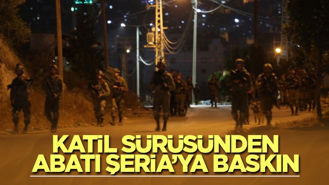 Katil sürüsünden Batı Şeria’ya baskın