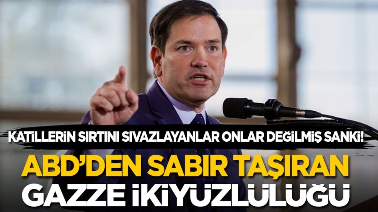 Katillerin sırtını sıvazlayanlar onlar değilmiş sanki! ABD'den sabır taşıran Gazze ikiyüzlülüğü