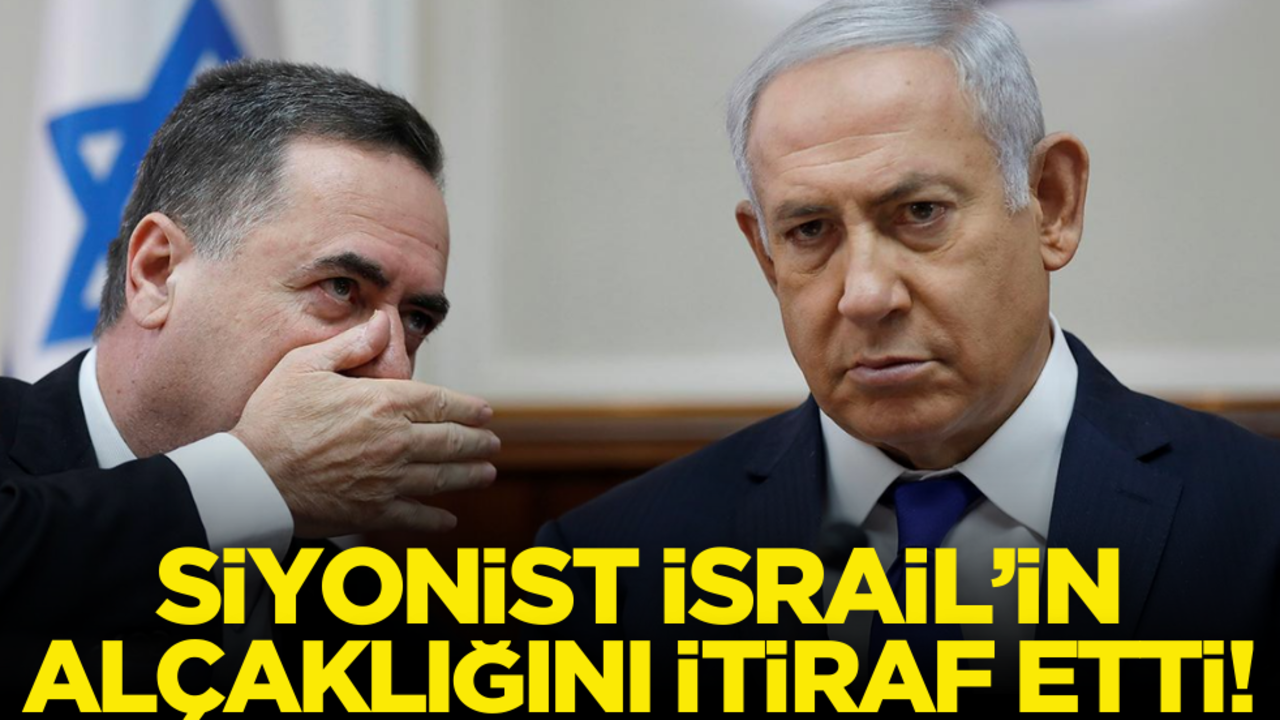 Katz, İsrail’in alçaklığını itiraf etti