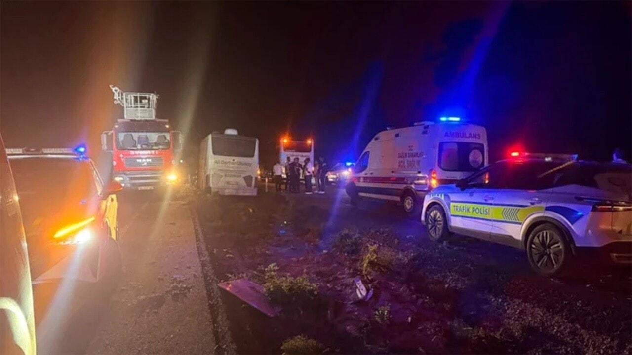 Kayseri’de yolcu otobüsü dehşeti: 1 ölü, 13 yaralı