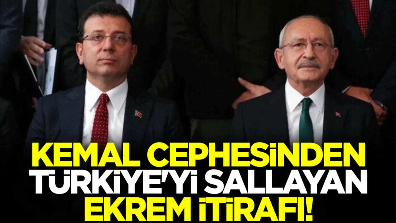 Kemal Kılıçdaroğlu ekibinden Türkiye'yi sallayan Ekrem İmamoğlu itirafı!
