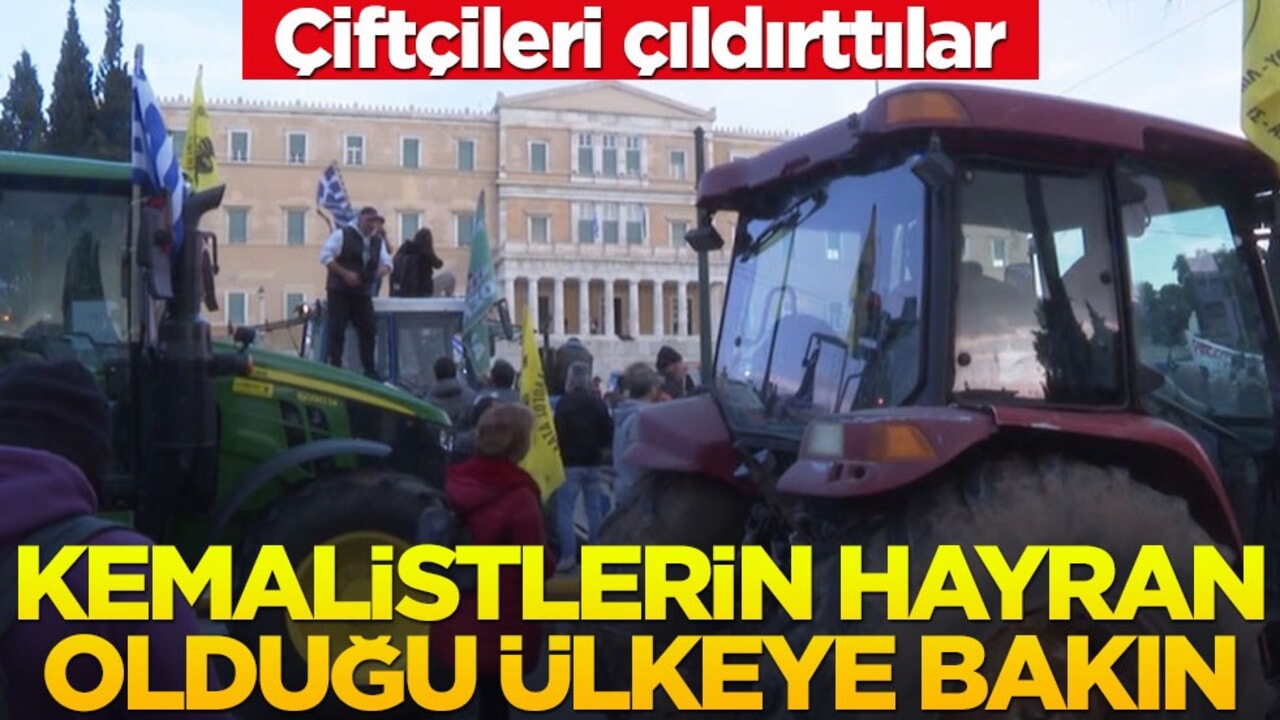 Kemalistlerin hayran olduğu ülkeye bakın! Çiftçileri çıldırttılar
