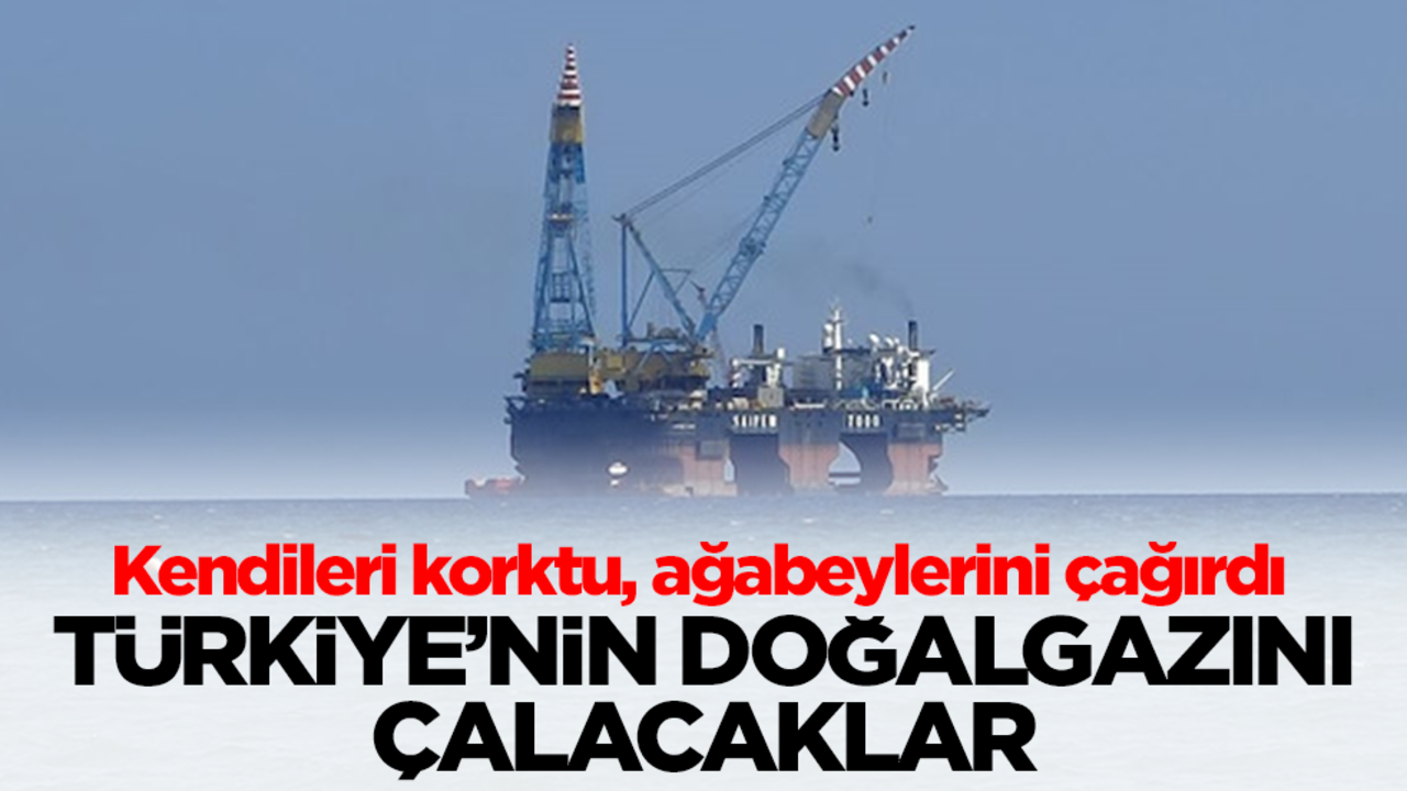 Kendileri korktu, ağabeylerini çağırdı: Türkiye'nin doğalgazını çalacaklar